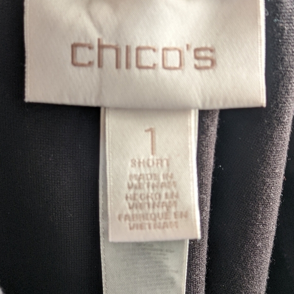 CHICO'S Black Ponte Pants with Stirrups 8 - Picture 7 of 15